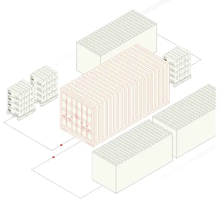 ALF Engineering facility isometric illustration