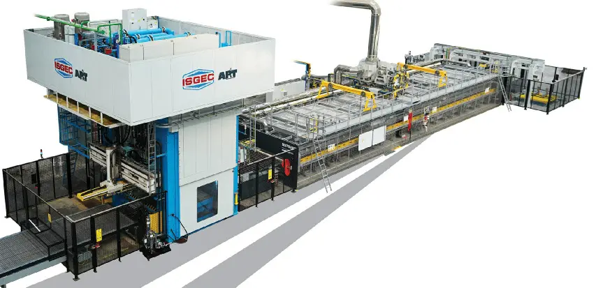 Hot forming press line at ALF Khed City facility