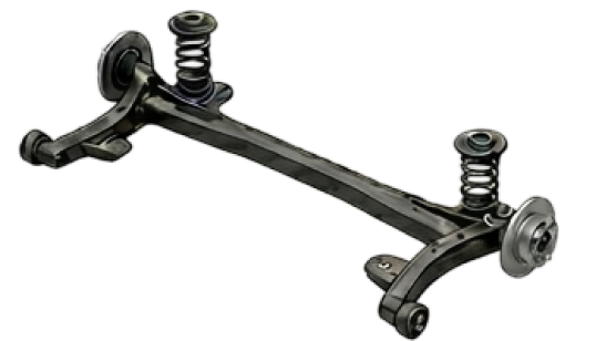 Rear Twist Axles